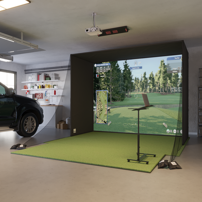 Uneekor EYE XO2 SwingBay Golf Simulator Package