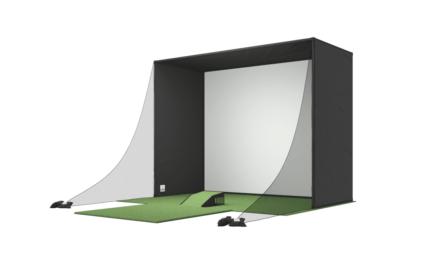 Uneekor EYE XO2 SwingBay Golf Simulator Package