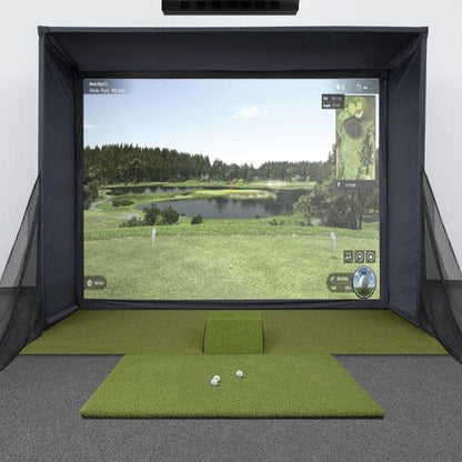 Uneekor EYE XO2 SwingBay Golf Simulator Package